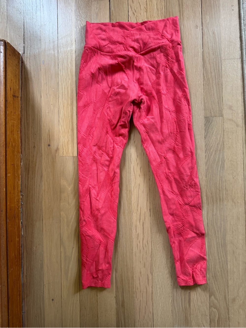 Booty by Brabants Coral Pink Stretch Leggings